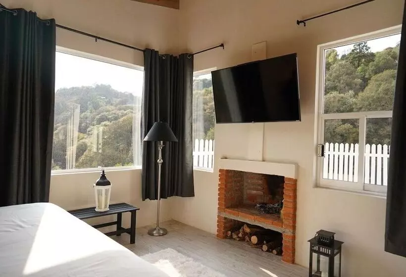 ホテル Cabaña El Encino Iii En Real Del Monte