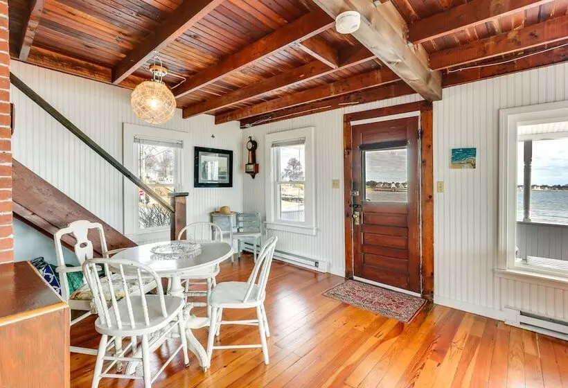 Dreamy Waterfront Westbrook Home On Private Beach