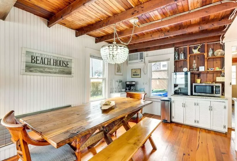 Dreamy Waterfront Westbrook Home On Private Beach