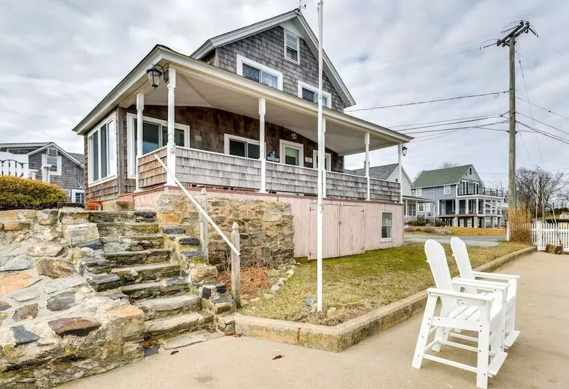 Dreamy Waterfront Westbrook Home On Private Beach