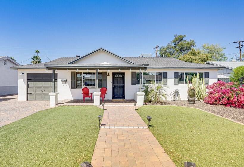 Beautiful Tempe Home W/ Yard   3 Mi To Asu!