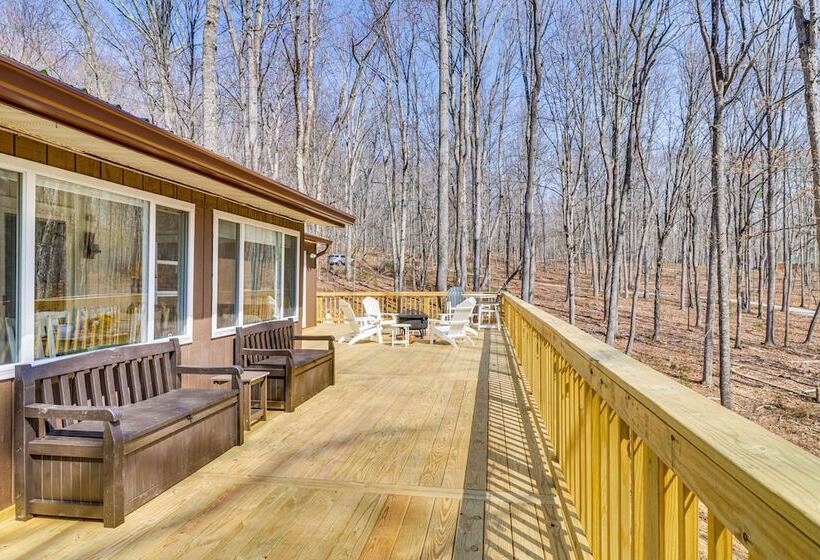 Bright Family Cabin In Lost City W/ Expansive Deck