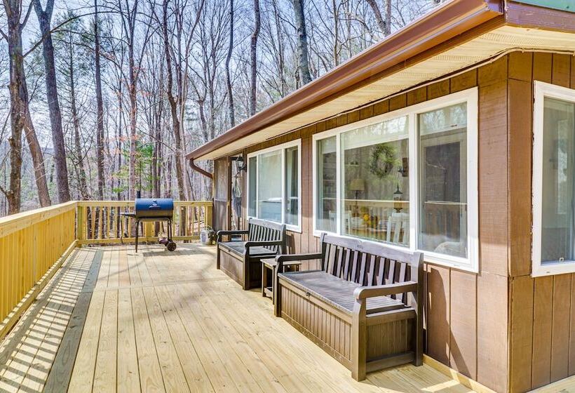 Bright Family Cabin In Lost City W/ Expansive Deck