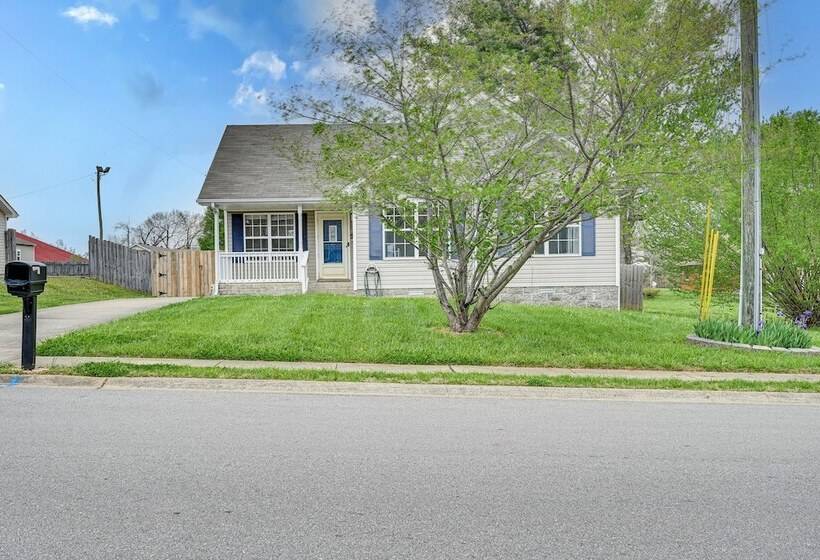 Family Friendly Clarksville Home W/ Fenced Yard!