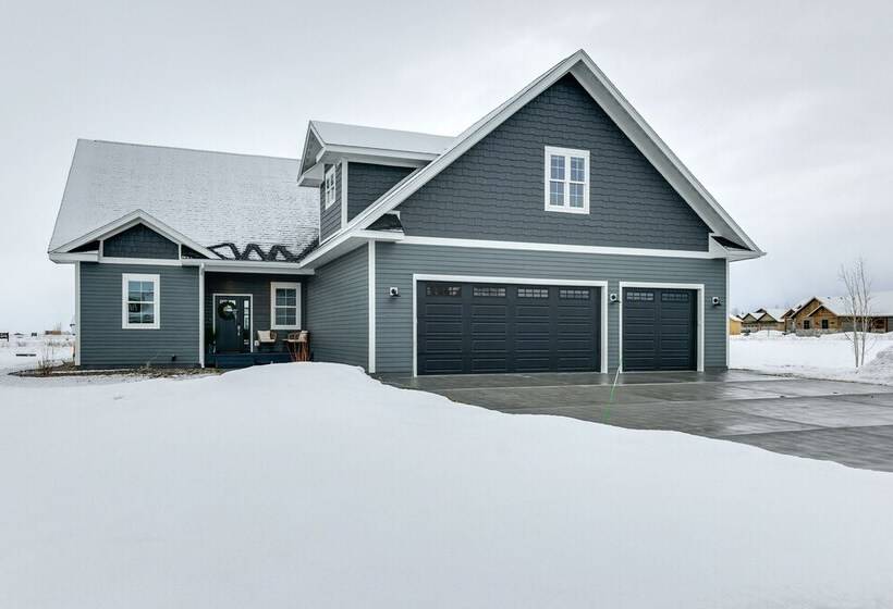 12 Mi To Grand Targhee Resort: Modern Driggs Home