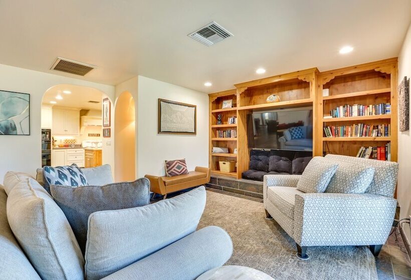 Spacious Uptown Phoenix Home W/ Pool & Yard Games!