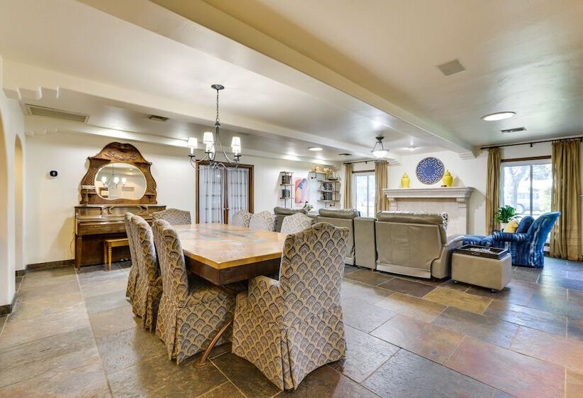 Spacious Uptown Phoenix Home W/ Pool & Yard Games!