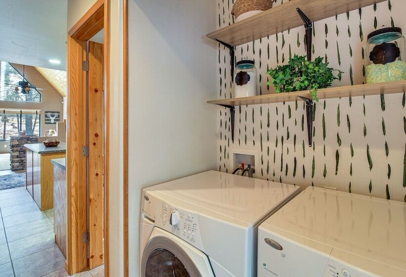 Tranquil Heber Overgaard Cabin W/ Decks & Grill!