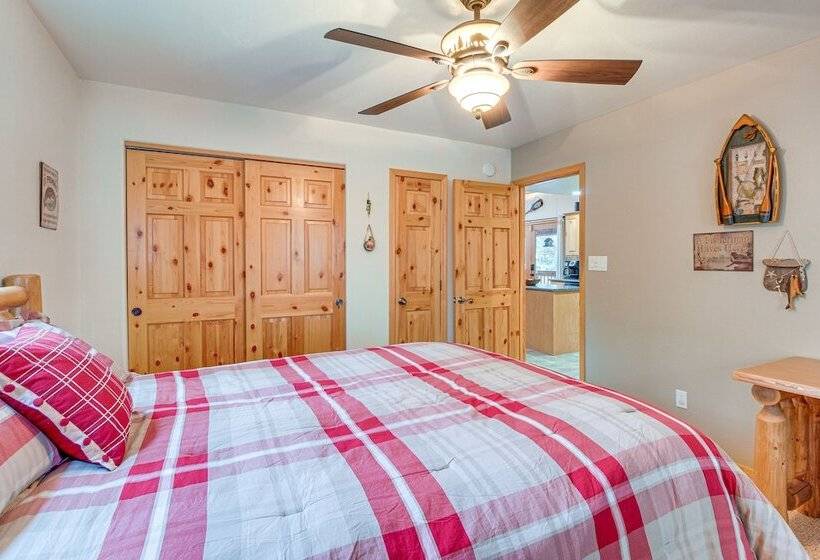 Tranquil Heber Overgaard Cabin W/ Decks & Grill!