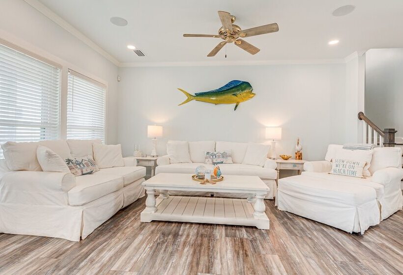 Waterfront Dauphin Island Home < Half Mi To Beach!