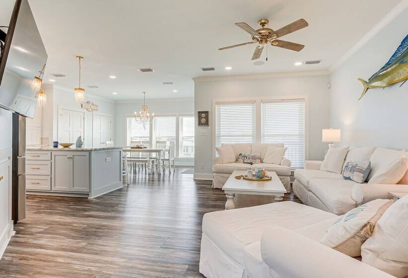 Waterfront Dauphin Island Home < Half Mi To Beach!