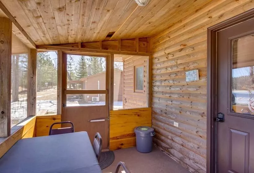 Lake Access, Boat Slip: Wooded Park Rapids Cabin!