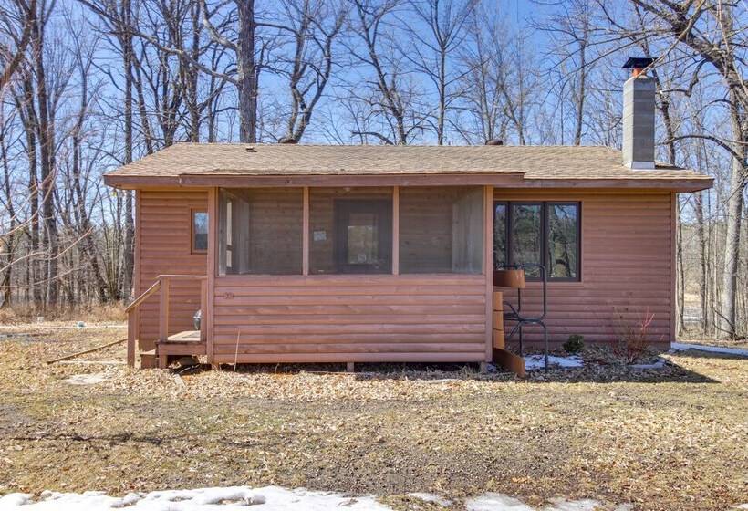 Lake Access, Boat Slip: Wooded Park Rapids Cabin!