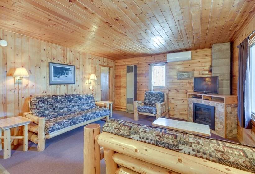 Lake Access, Boat Slip: Wooded Park Rapids Cabin!