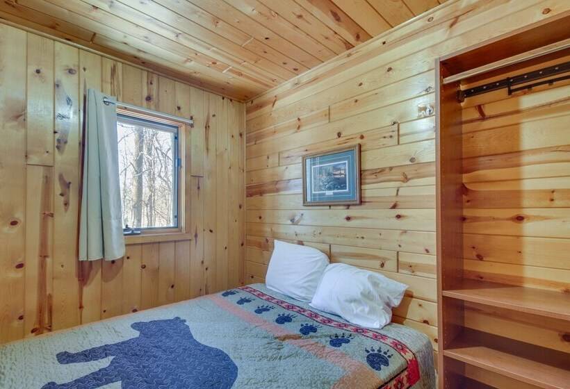 Lake Access, Boat Slip: Wooded Park Rapids Cabin!