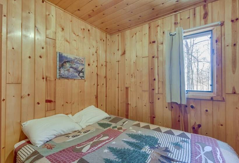 Lake Access, Boat Slip: Wooded Park Rapids Cabin!