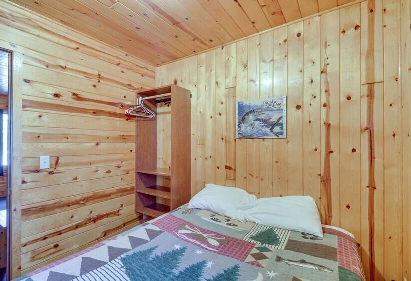 Lake Access, Boat Slip: Wooded Park Rapids Cabin!