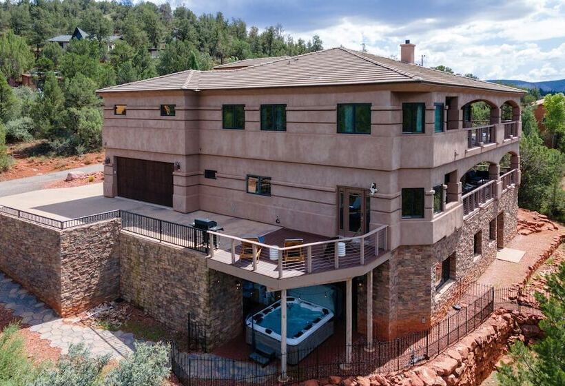 Pyramid By Avantstay Luxe Sedona Mansion W/ Views, 7mins To Downtown
