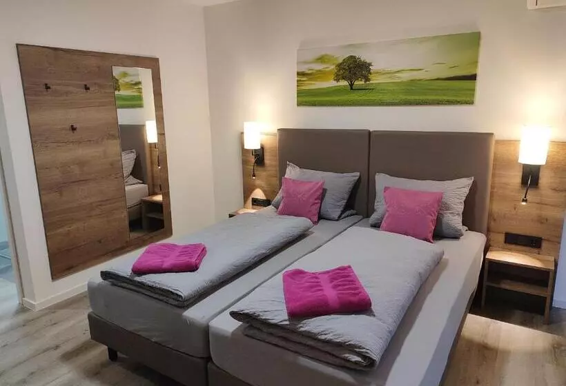 ホテル Gästehaus Stock Zimmer Bäumle