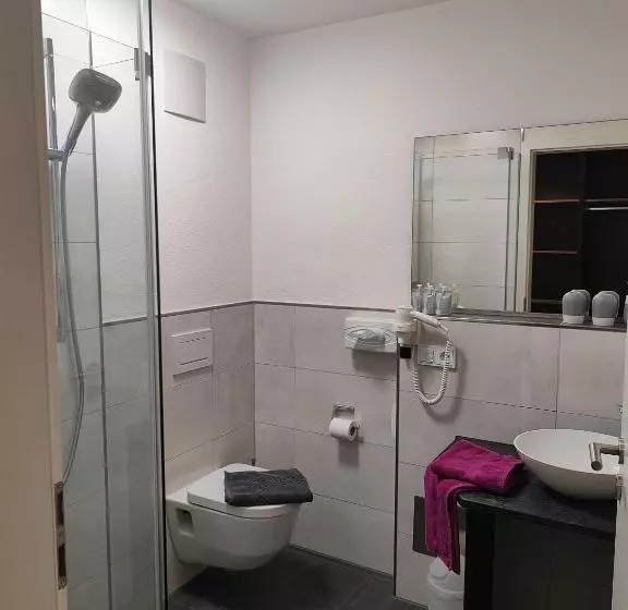 ホテル Gästehaus Stock Zimmer Bäumle