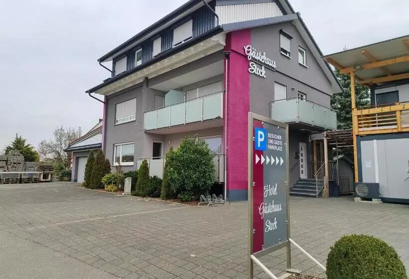 ホテル Gästehaus Stock Zimmer Bäumle
