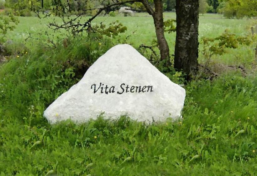 مبيت وإفطار Vita Stenen Rum Och Restaurang