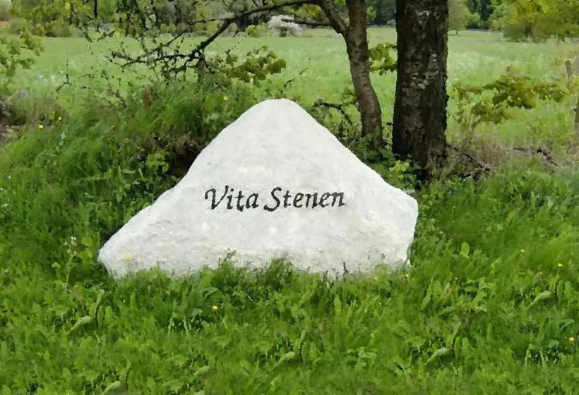 ベッドアンドブレックファースト Vita Stenen Rum Och Restaurang