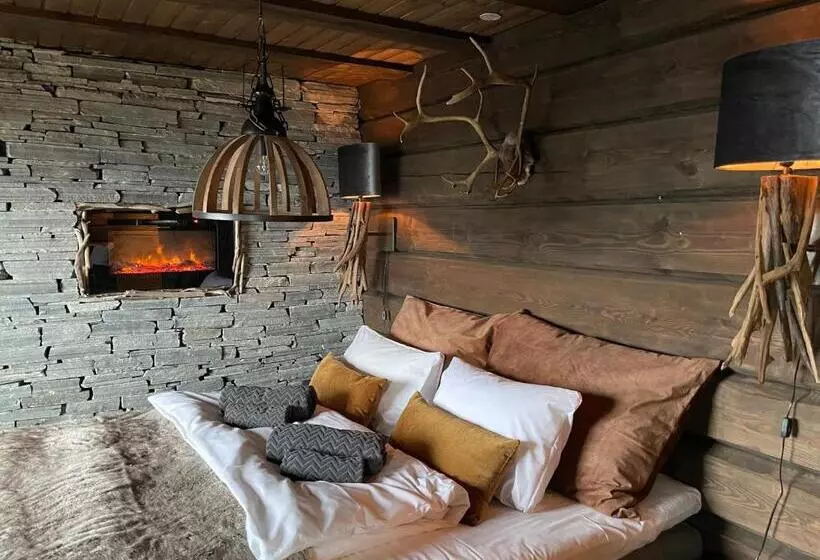 ホテル Norefjell   Storhytte Med Jacuzzi Og Fantastisk Beliggenhet
