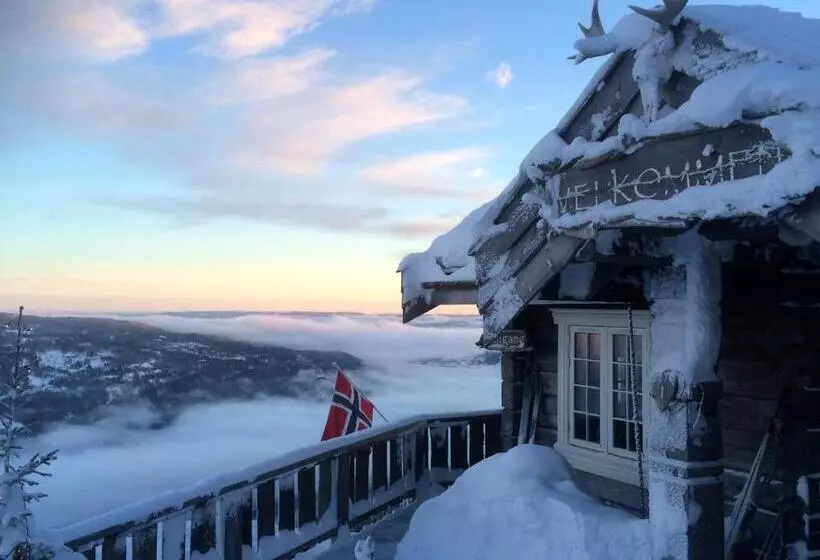 ホテル Norefjell   Storhytte Med Jacuzzi Og Fantastisk Beliggenhet
