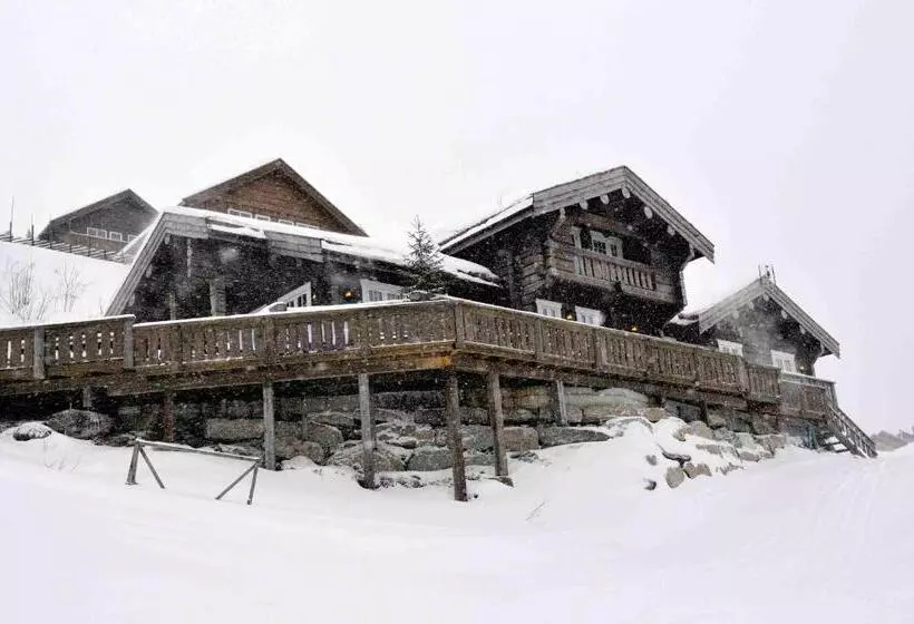 ホテル Norefjell   Storhytte Med Jacuzzi Og Fantastisk Beliggenhet