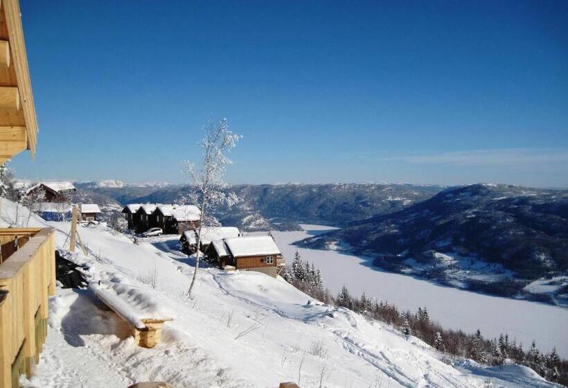 酒店 Norefjell   Storhytte Med Jacuzzi Og Fantastisk Beliggenhet