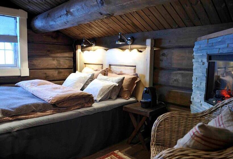 酒店 Norefjell   Storhytte Med Jacuzzi Og Fantastisk Beliggenhet