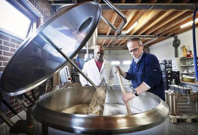 B&b Houseboat Between Amsterdam Windmills