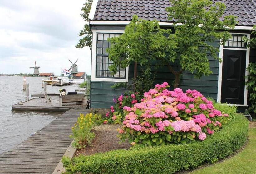 בית מלון כפרי Stay Overnight At Windmill Village Zaanse Schans   Amsterdam
