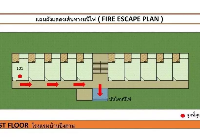 ホテル Baan Ing Daan