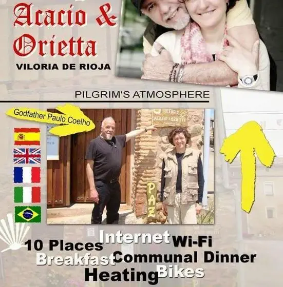 Retkeilymaja Refugio Peregrinos Acacio & Orietta