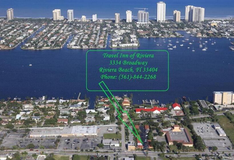 모텔 Travel Inn Of Riviera Beach