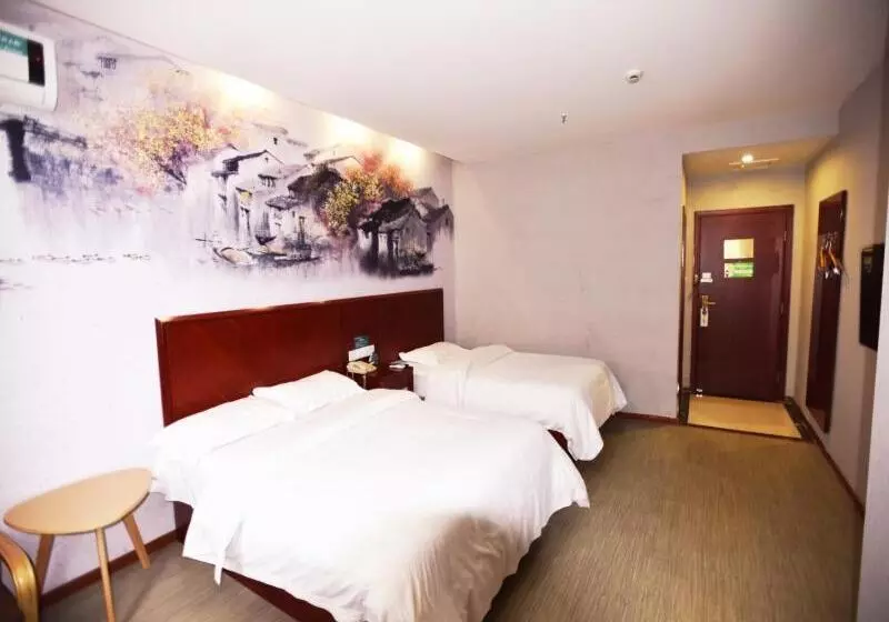 Hotelli Greentree Inn Jiangsu Suzhou International Film City South Jinshan Road Express