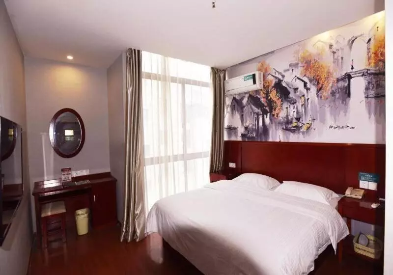Hotelli Greentree Inn Jiangsu Suzhou International Film City South Jinshan Road Express