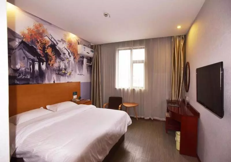 Hotelli Greentree Inn Jiangsu Suzhou International Film City South Jinshan Road Express