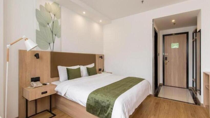 Отель Greentree Inn Shanghai Zhoupu Town Xiupu Road Business