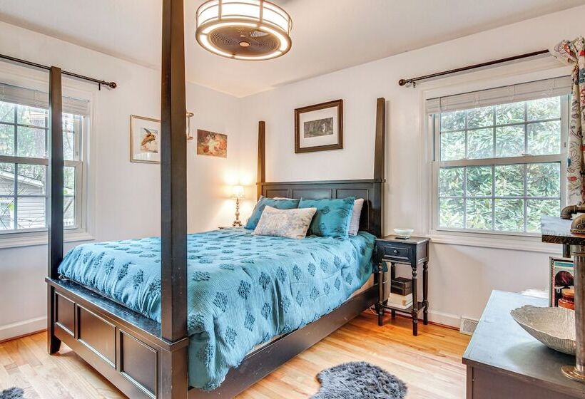 Chic Asheville House W/ Koi Pond: 5 Mi To Downtown