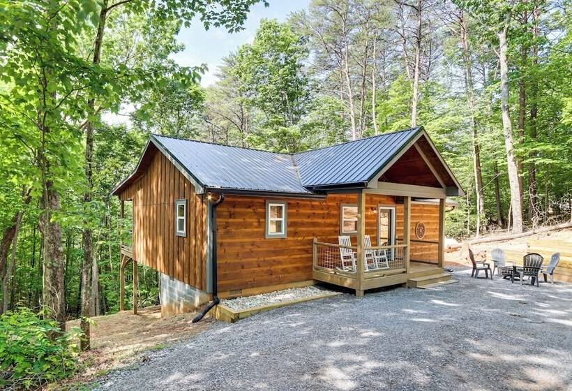 Peaceful Blue Ridge Cabin, Forest View & Fireplace