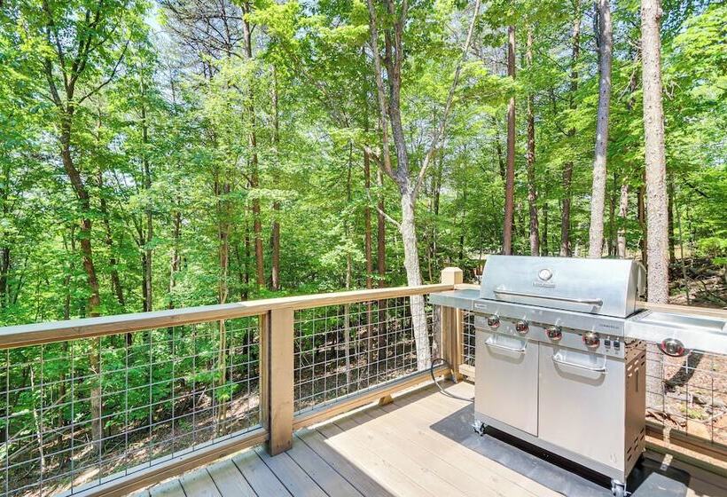 Peaceful Blue Ridge Cabin, Forest View & Fireplace