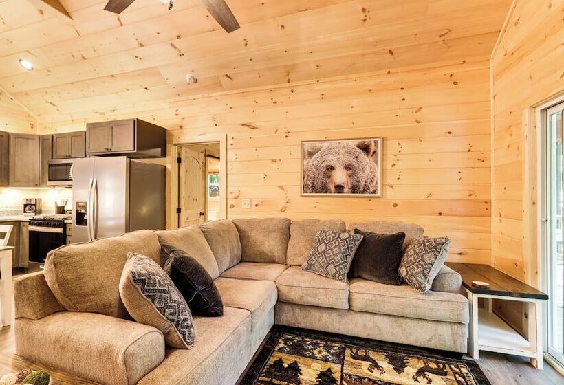 Peaceful Blue Ridge Cabin, Forest View & Fireplace