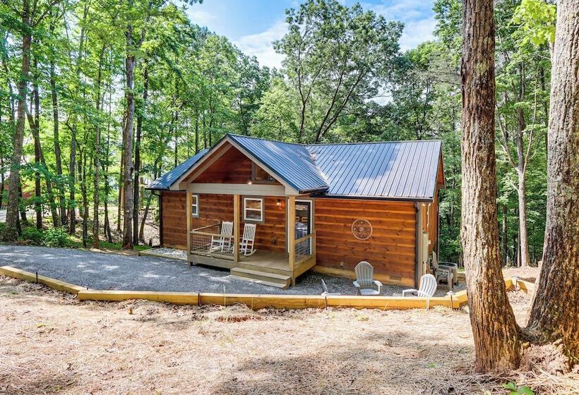 Peaceful Blue Ridge Cabin, Forest View & Fireplace