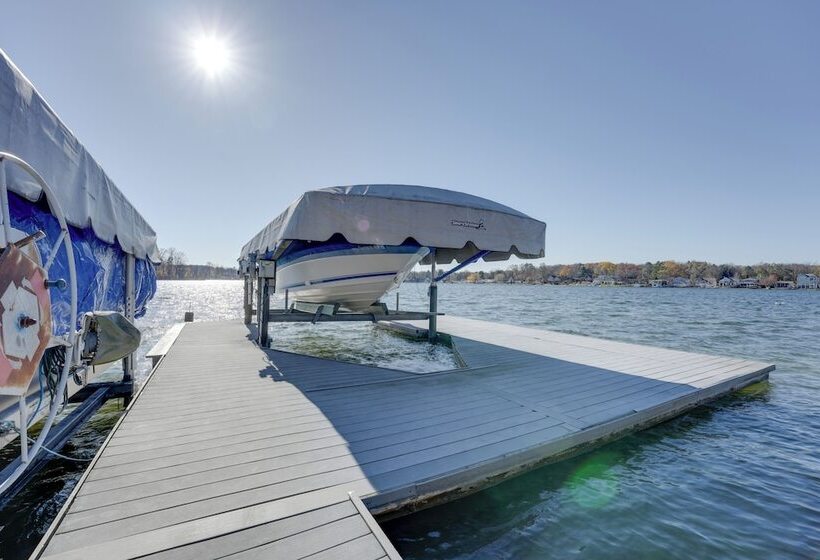 Lakeside Michigan Retreat W/ Boat Dock & Fireplace