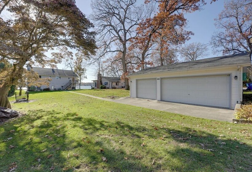Lakeside Michigan Retreat W/ Boat Dock & Fireplace