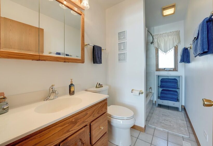 Lakeside Michigan Retreat W/ Boat Dock & Fireplace