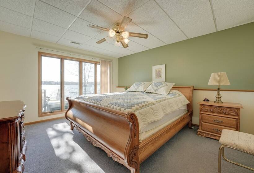 Lakeside Michigan Retreat W/ Boat Dock & Fireplace